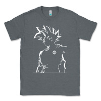 Charcoal Heather Goku Classic Tee - artisFamous