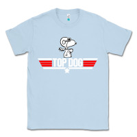 Dusty Blue top dog Classic Tee - artisFamous