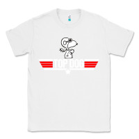 White top dog Classic Tee - artisFamous