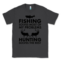 Smoke funny fishing and hunting Classic Tee - artisFamous