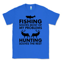 True Royal funny fishing and hunting Classic Tee - artisFamous