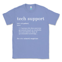 Colony Blue funny tech support definition Classic Tee - artisFamous
