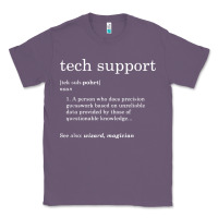 Lavender funny tech support definition Classic Tee - artisFamous