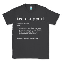 Smoke funny tech support definition Classic Tee - artisFamous