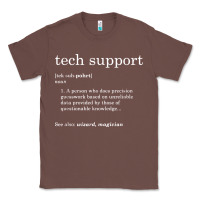 Chestnut funny tech support definition Classic Tee - artisFamous