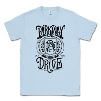 Dusty Blue Essential Design Classic Tee - artisFamous
