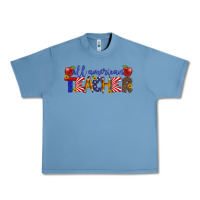 Pebble Blue all american teacher Urban Heavy Tee - Artiststas