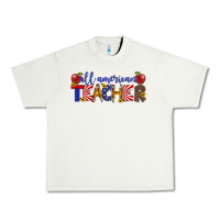 Pistachio all american teacher Urban Heavy Tee - Artiststas