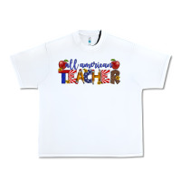 White all american teacher Urban Heavy Tee - Artiststas