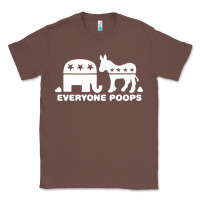 Chestnut everyone poops Classic Tee - artisFamous