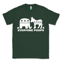 Sports Green everyone poops Classic Tee - artisFamous