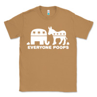 Toasted Coconut everyone poops Classic Tee - artisFamous