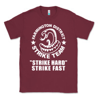 Burgundy farmington strike team Classic Tee - artisFamous