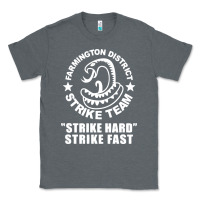 Charcoal Heather farmington strike team Classic Tee - artisFamous