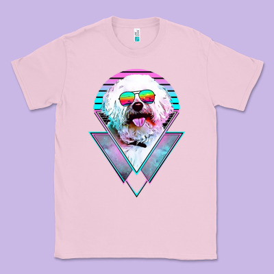 Bichons Frise Dog Vintage Classic Tee Designed By Artisfamous