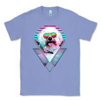 Colony Blue bichons frise dog vintage Classic Tee - artisFamous