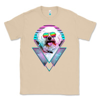 Mushroom bichons frise dog vintage Classic Tee - artisFamous