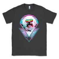 Smoke bichons frise dog vintage Classic Tee - artisFamous