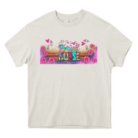 Cream proud nurse libbey glass Heavy Core Tee - BundleAndBundleShop