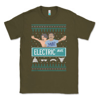 Army Green pardon my take electric avenue ugly christmas sweater Classic Tee - artisFamous