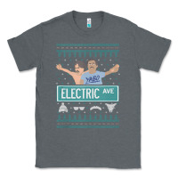 Charcoal Heather pardon my take electric avenue ugly christmas sweater Classic Tee - artisFamous