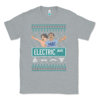 Heather Grey pardon my take electric avenue ugly christmas sweater Classic Tee - artisFamous