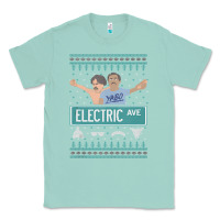 Seafoam pardon my take electric avenue ugly christmas sweater Classic Tee - artisFamous