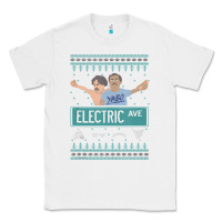 White pardon my take electric avenue ugly christmas sweater Classic Tee - artisFamous