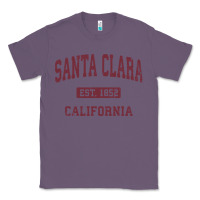 Lavender santa clara cali ca vintage athletic sports design Classic Tee - artisFamous