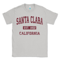 Moon Dust santa clara cali ca vintage athletic sports design Classic Tee - artisFamous