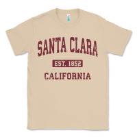 Mushroom santa clara cali ca vintage athletic sports design Classic Tee - artisFamous