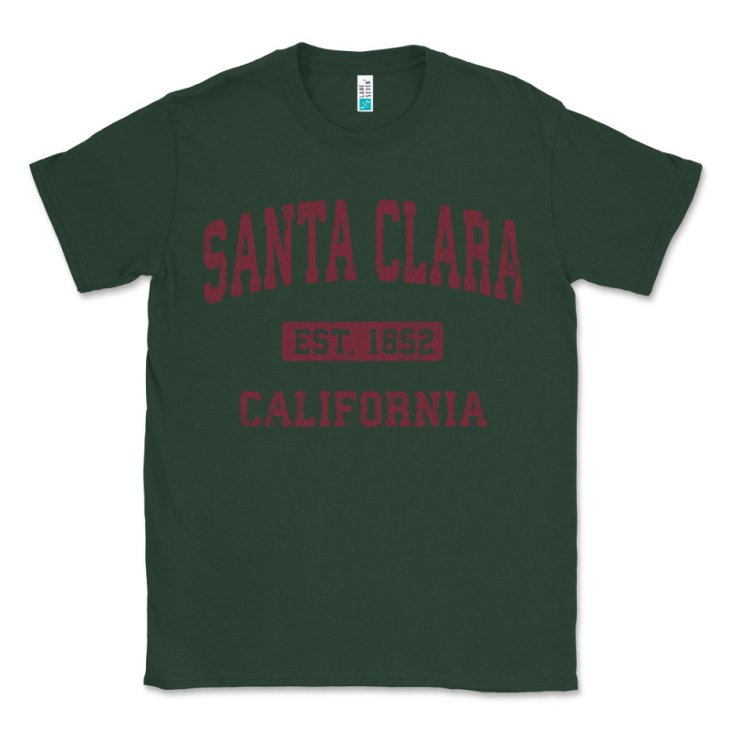 Santa Clara Cali Ca Vintage Athletic Sports Design Classic Tee by artisFamous | Teevron