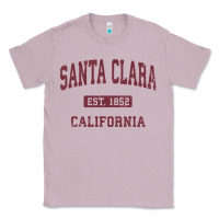 Lilac santa clara cali ca vintage athletic sports design Classic Tee - artisFamous
