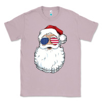 Lilac santa claus  u.s.a sunglasses christmas in july santa Classic Tee - artisFamous