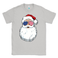 Moon Dust santa claus  u.s.a sunglasses christmas in july santa Classic Tee - artisFamous