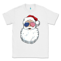 White santa claus  u.s.a sunglasses christmas in july santa Classic Tee - artisFamous