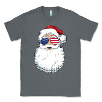 Santa Claus  U.s.a Sunglasses Christmas In July Santa Classic Tee | Teevron