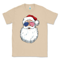 Mushroom santa claus  u.s.a sunglasses christmas in july santa Classic Tee - artisFamous