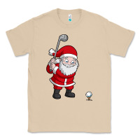 Mushroom santa claus golf christmas golfer golfing gift Classic Tee - artisFamous