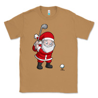 Toasted Coconut santa claus golf christmas golfer golfing gift Classic Tee - artisFamous
