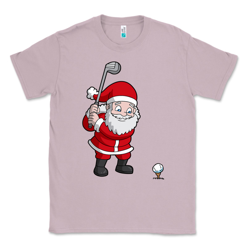 Santa Claus Golf Christmas Golfer Golfing Gift Classic Tee by artisFamous | Teevron