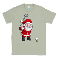 Matcha santa claus golf christmas golfer golfing gift Classic Tee - artisFamous