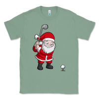 Sage santa claus golf christmas golfer golfing gift Classic Tee - artisFamous