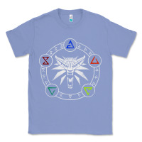 Colony Blue camiseta witcher Classic Tee - artisFamous