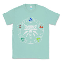 Seafoam camiseta witcher Classic Tee - artisFamous