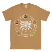 Toasted Coconut camiseta witcher Classic Tee - artisFamous