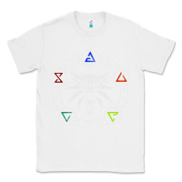 White camiseta witcher Classic Tee - artisFamous