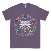 Lavender camiseta witcher Classic Tee - artisFamous