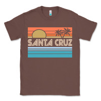 Chestnut santa c.r.u.z cali sunset 70s 80s surfer summer sun Classic Tee - artisFamous
