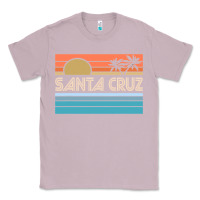 Lilac santa c.r.u.z cali sunset 70s 80s surfer summer sun Classic Tee - artisFamous